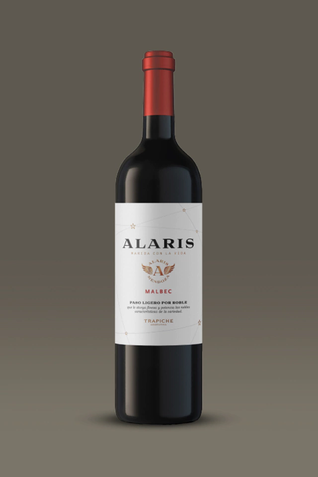 Alaris (malbec, cabernet, sauvignon blanc, chardonnay, cosecha tardía)