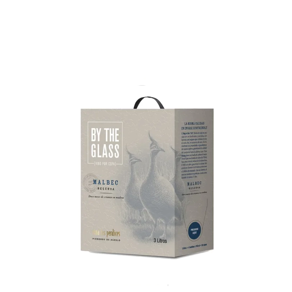 Las Perdices reserva box (malbec, chardonnay) x 3 litros