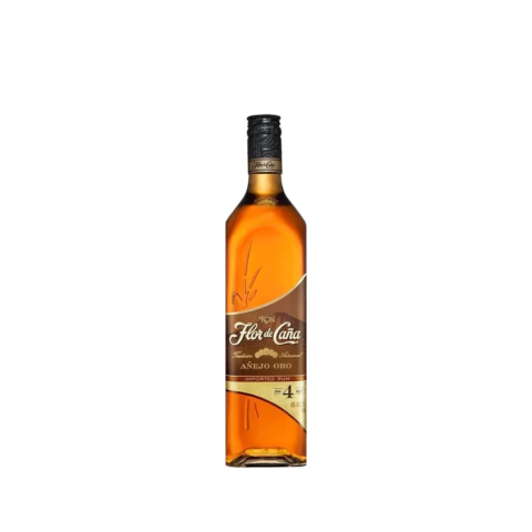 Flor de caña añejo 4 años oro